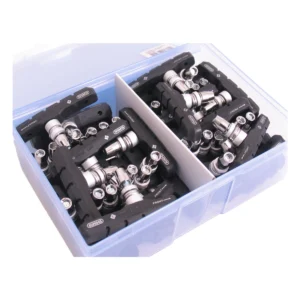 Remblokken Elvedes 6806 - V-Brake 72mm - (Doos 25 Paar) - Zwart