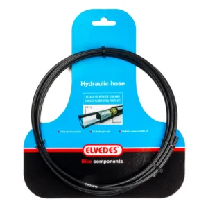 Hydraulische leiding Elvedes met PTFE voering en kevlar protectie - zwart (3 meter op kaart)