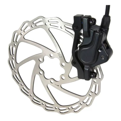 Hydraulische remset (voor + achter) Saccon DH54 incl. remschijven en leidingen