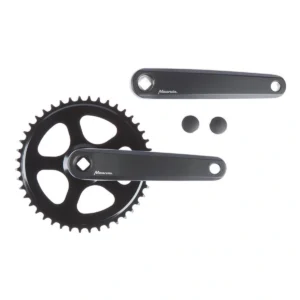 Crankstel Miranda Delta JIS - 44T - 170mm - 3/32" - Zwart