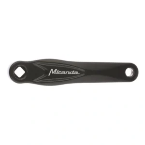Crankarm Miranda Alfa 1 - 170mm rechts - Zwart gecoat