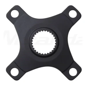 Crank spider Miranda Bosch 4 motor 4-arm BCD 104 52.0mm - aluminium zwart