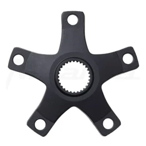 Crank spider Miranda voor Bosch 4 motor 5-Arm BCD 104 47.5mm - aluminium zwart