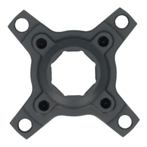 Crank spider Miranda voor Brose Boost motor 4-arm Bcd 58/104 mm - aluminium zwart