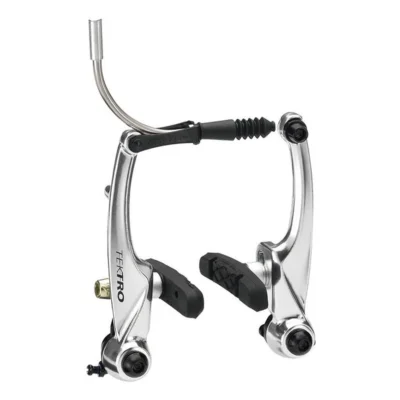 V-brake Tektro M530 824.12 (V/A) inclusief remblokken - zilver