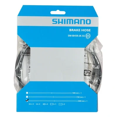 Remleiding schijfrem Shimano SM-BH59 2000mm - zwart