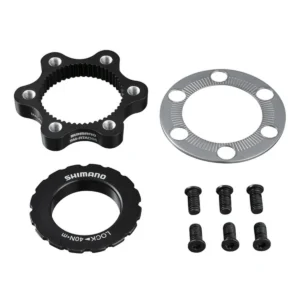 Remschijfadapter Shimano SM-RTAD05 van 6-bouts remschijf naar Center Lock naaf