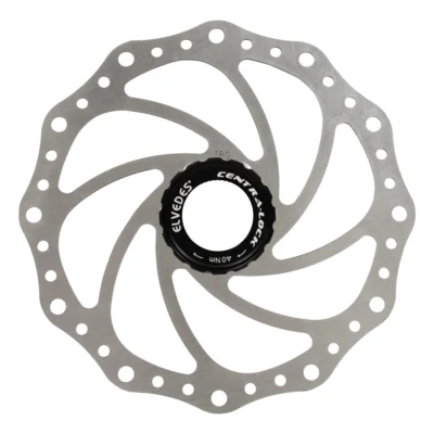 Remschijf Elvedes SC14 RVS ø180mm met 6 remschijfboutjes Center Lock