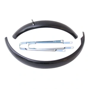 Spatbordset 16" ATB Metaal Zwart