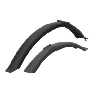 Spatbordset 20" Polisport Everest Junior - zwart