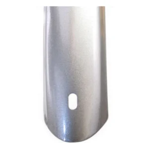 Achterspatbord 26/28" - grijs metalic