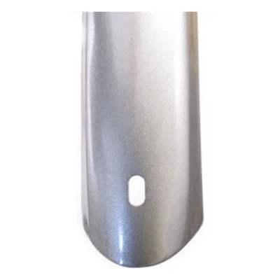 Achterspatbord 26/28" - grijs metalic