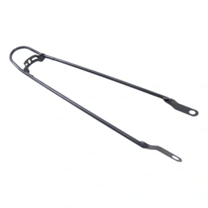 Spatbordstang 28" met bumper - zwart