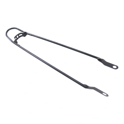 Spatbordstang 28" met bumper - zwart