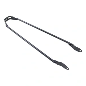 Spatbordstang 28" Zwart met 6mm-gat