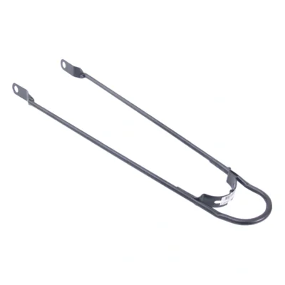 Spatbordstang 28" Tour met Bumper Mat-Zwart