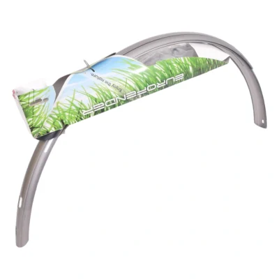 Spatbordset Eurofender Rapido 28" x 46 mm - smoke / titanium