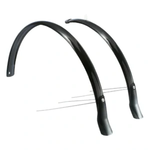 Spatbordset Eurofender Snello 28" x 51 mm - zwart