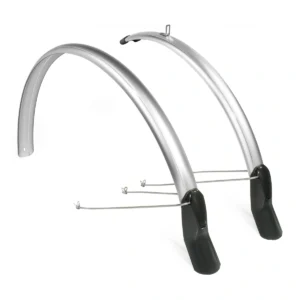 Spatbordset Eurofender Snello 28" x 46 mm - smoke / titanium