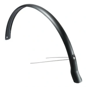 Achterspatbord Eurofender Snello 28" x 46 mm - mat zwart