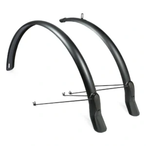 Spatbordset Eurofender Scatto 28" x 51 mm - mat zwart