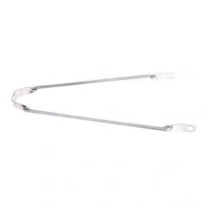 Spatbordstang 28 inch - zilver