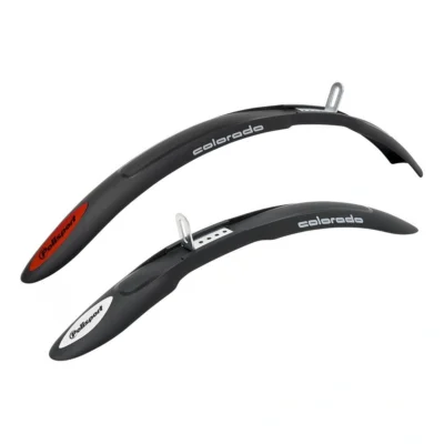 Spatbordset 20/24" Polisport Colorado Junior - zwart