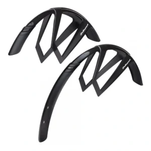 Spatbordset 28" Polisport G-Mud 50mm - zwart