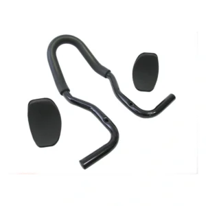 Opzetstuur Tranz X Tri-bar JD802 met schuim 25,4 mmm - zwart