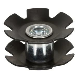 Balhoofdplugklauw Elvedes 1-1/8" voor metalen vorkbuis - zwart (5 stuks)