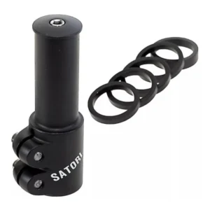 Stuurpenverlenger Satori 1-1/8" - zwart