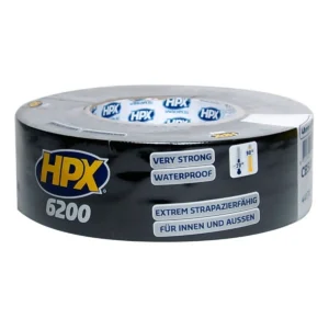 Duct tape HPX 48 mm x 25 m - zwart