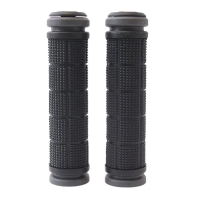 Handvatset GP06 Zwart 128mm 2-componenten, 2-kanten open