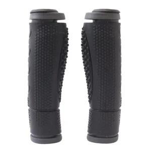 Handvatset Sportief Zwart/Grijs 128mm 2-componenten , 1-kant open