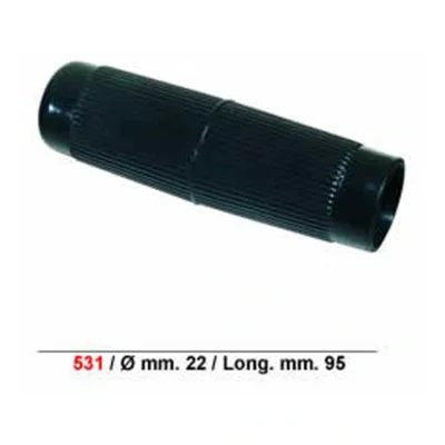 Handvatset Edge - zwart