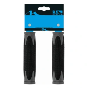 Handvatset M-Wave ATB Zwart/Grjs 130mm 2-componenten