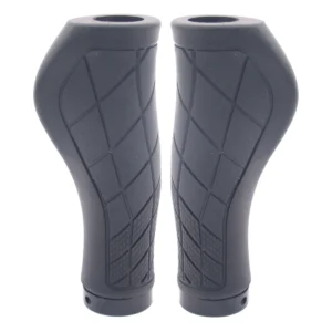 Handvatset Edge ErgoCity met lockring - 2*136mm - zwart (op kaart)