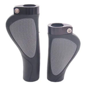 Handvatset Edge ErgoCity Plus met lockring - 136/95mm - zwart / grijs