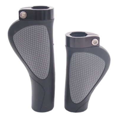 Handvatset Edge ErgoCity Plus met lockring - 136/95mm - zwart / grijs