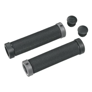 Handvatpaar Ergotec Tokio met klemring - zwart