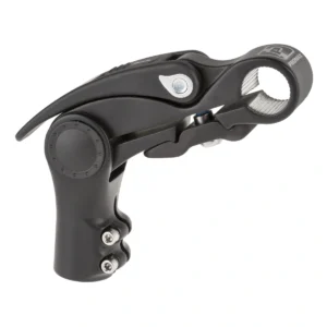 Stuurpen Promax verstelbaar met hevel 31,8 / 110 / 28,6 mm - mat zwart