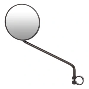 Spiegel Ergotec M-55L lange Arm 105mm staal - zwart gezandstraald