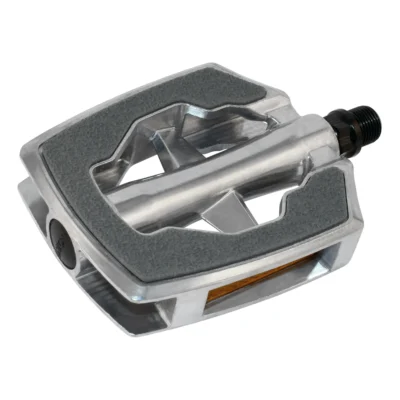 Pedalen Marwi SP-890 aluminium met sandblock - zilver