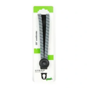 Triobinder Widek Eye 24/12mm met zwarte stalen platen - steengrijs/zwart