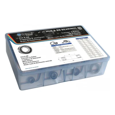 Assortimentsdoos met kogellagers Marwi voor wielnaven en trapassen