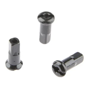 Spaaknippel Alpina 13G - ø5mm / M2.6 / 14mm lang - zwarte messing (144 stuks)