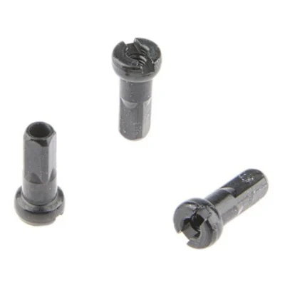 Spaaknippel Alpina 14G - ø4mm / M2.3 / 12.3mm lang - zwart (144 stuks)