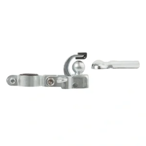 Aanhangwagenkoppeling Ventura 4-delig staal met zadelpenadapter