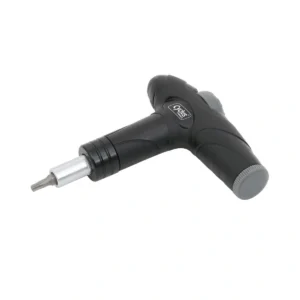 Moment T-sleutel instelbaar Cyclus in 4/5/6 Nm inclusief 3/4/5mm, T5