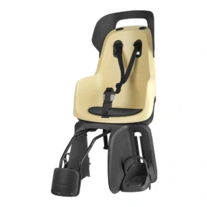Kinderzitje achter Bobike Maxi Go - lemon sorbet - framebevestiging (FF)
